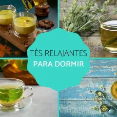Tés relajantes para dormir de un tirón: cúrcuma, menta, salvia y manzanilla.