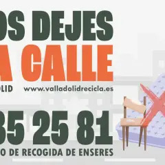 ¿Dónde tirar un colchón? No lo dejes en la calle. Llama al 983 35 25 81 para recogida gratuita de enseres en Valladolid.