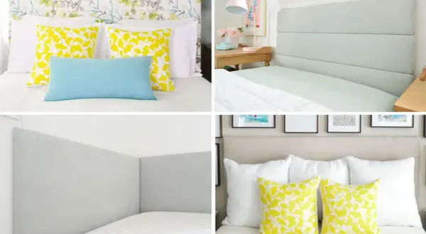 Ideas para como tapizar un cabecero: diseños florales, minimalistas y modernos.